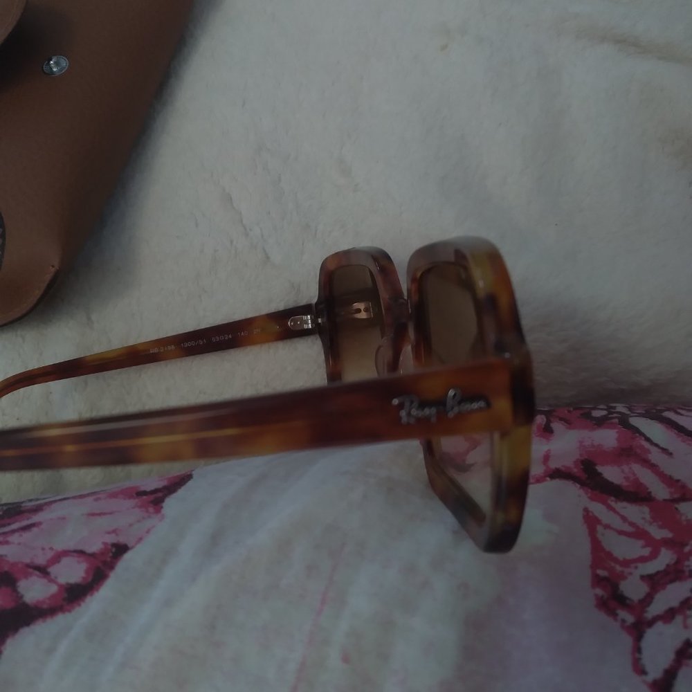 RAY BAN SQUARE TORTOUISE SHELL  BRAND NEW GLASSES - Picture 2 of 4